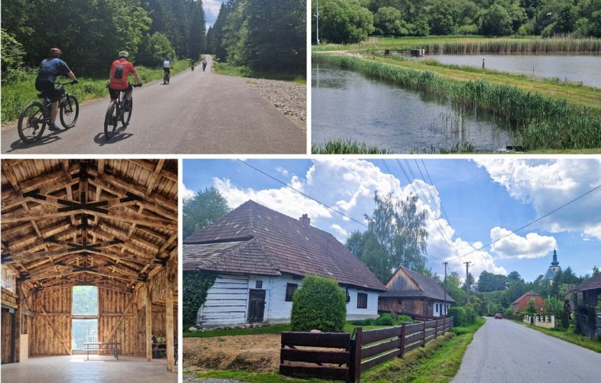 Cyklotura Turcom rybniky lesy a americke chute