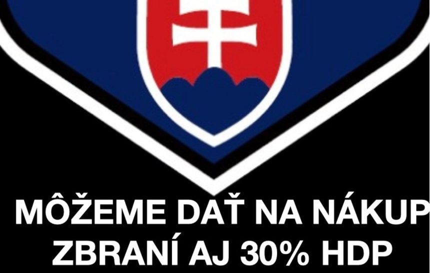 Cynicka obluda Logo Narodnych obrannych sil SR