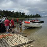 Drama na Oravskej priehrade Cln s rybarmi sa prevratil