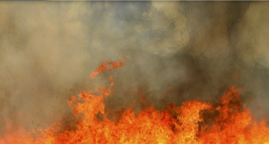 Na poli vypukol obrovsky poziar nasadili 40 hasicov