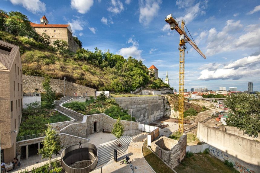 Nova stvrt Vydrica v bratislavskom podhradi vstupuje do fazy