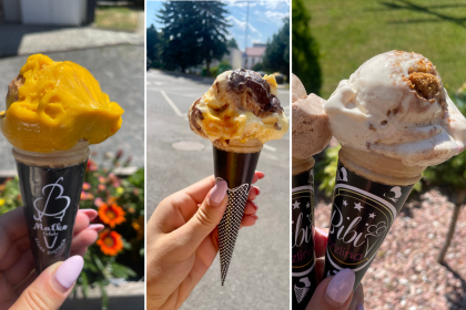 Ochutnali sme rozne zmrzliny na Kysuciach