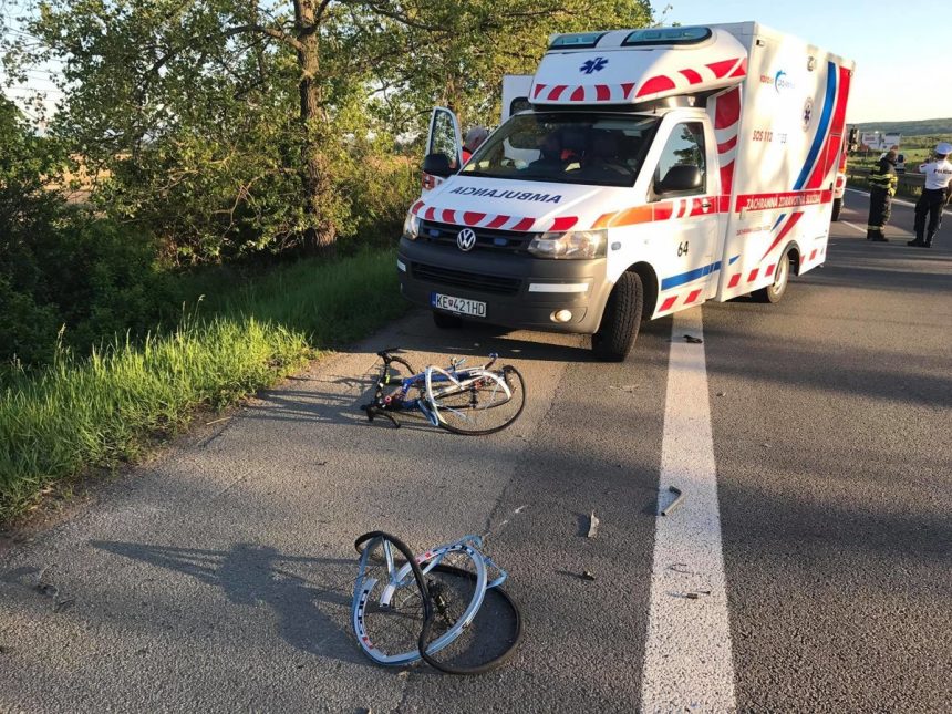 Policia vysetruje nehodu pri obci Mlynica tazko zraneny 9 rocny cyklista