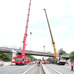 Ponad dialnicu D1 pri Trnave namontovali cyklomost