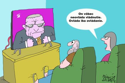 Karikatura dna Nejaky rozdiel
