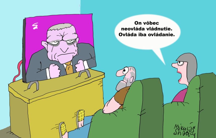 Karikatura dna Nejaky rozdiel