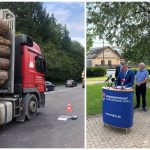 Pretazene kamiony poskodili novu cestu zupy chcu vazit