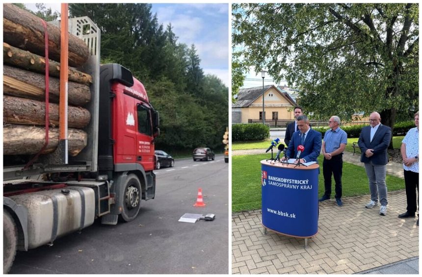 Pretazene kamiony poskodili novu cestu zupy chcu vazit