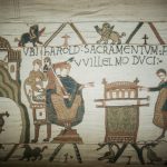 Tapiseriu z Bayeux planuju pozicat Britanii