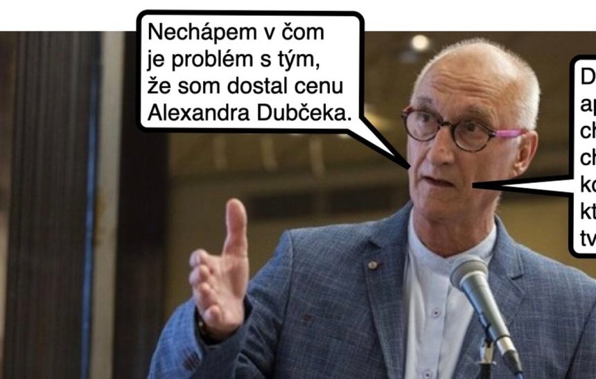 Cynicka obluda Cena Alexandra Dubceka v spravnych rukach