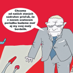 Karikatura dna Novy svetovy poriadok
