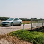 Opravy zniceneho mosta na ceste pocas pol roka