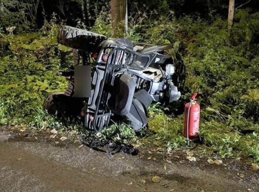 V Klokocove sa prevratila stvorkolka zranil sa vodic a dieta