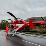 Sofera vymrstilo z auta vrtulnik mu letel na pomoc