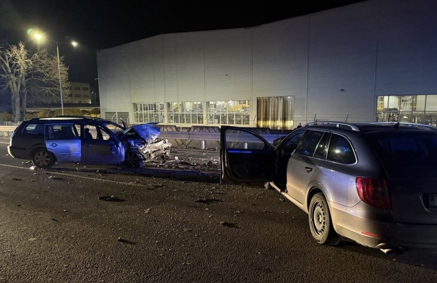 Vodic presiel do protismeru zrazku neprezil