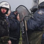 Gecko Na Krete doslo k stretom medzi policiou a protestujucimi farmarmi