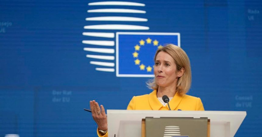 Kallasova Reparacna pozicka z ruskych aktiv posilni Europu