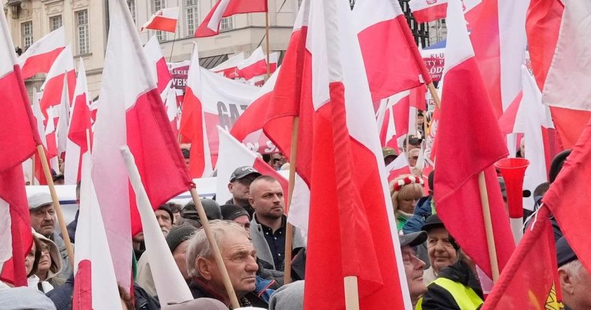 Polski farmari blokovali cesty proti Mercosuru