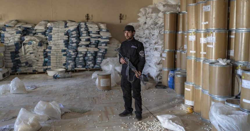 UNODC Masova produkcia captagonu v Syrii sa spomalila