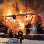 Dym videli uz z dialky v Martine horel stanok