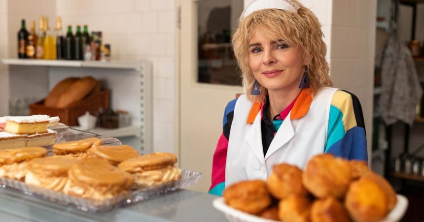 Herecka Monika Szabo Videli ste niekedy na babete zenu Posobi to vtipne