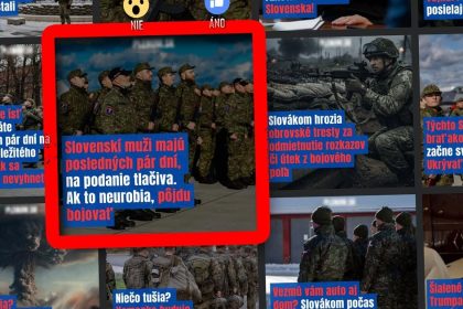 Hoax o mobilizacii Slovakov na Ukrajinu je spat Propaguje odmietanie vojenskej sluzby