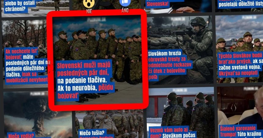 Hoax o mobilizacii Slovakov na Ukrajinu je spat Propaguje odmietanie vojenskej sluzby