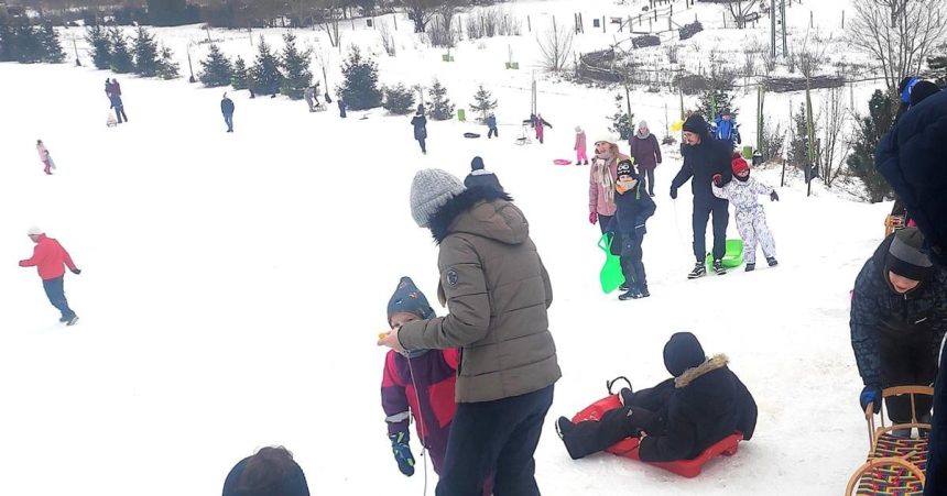 Zimny zazrak v meste Deti sa raduju