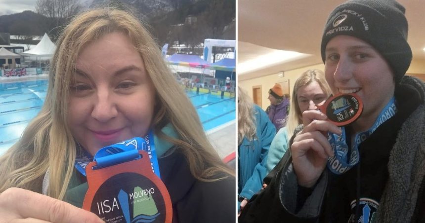 Slovenka ziskala bronz v plavani Ked jej ho vzali zostala v soku Prepacte povedali organizatori