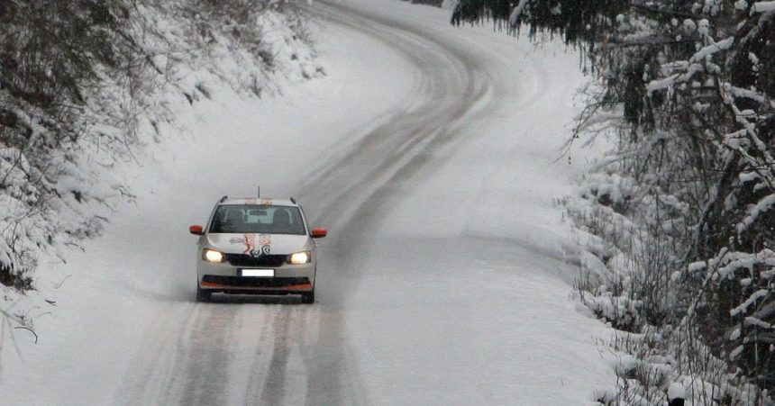 V niektorych oblastiach si vodici musia davat pozor na poladovicu