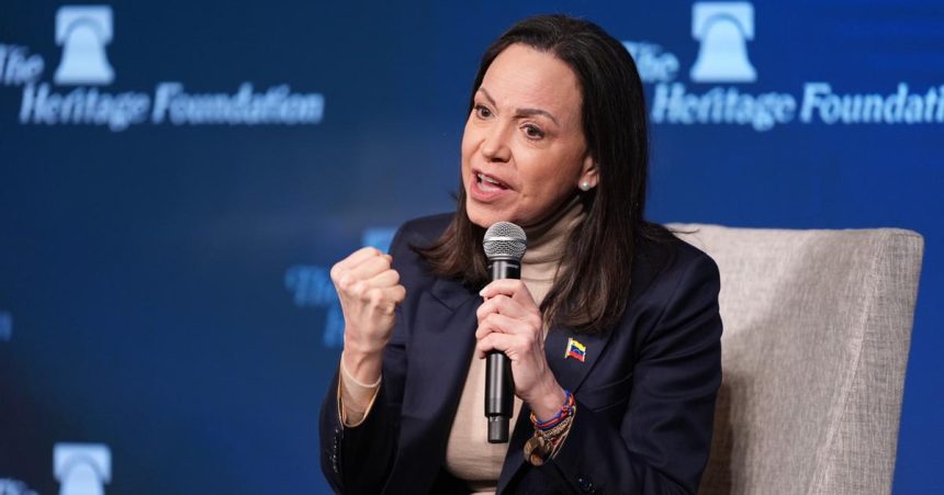 Venezuela Machadova predpoklada ze volby sa mozu konat za 9 az 10 mesiacov