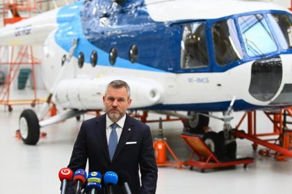 Pellegrini v Trencine Slovensko je lidrom NATO v oblasti odstranenia vybusnych systemov