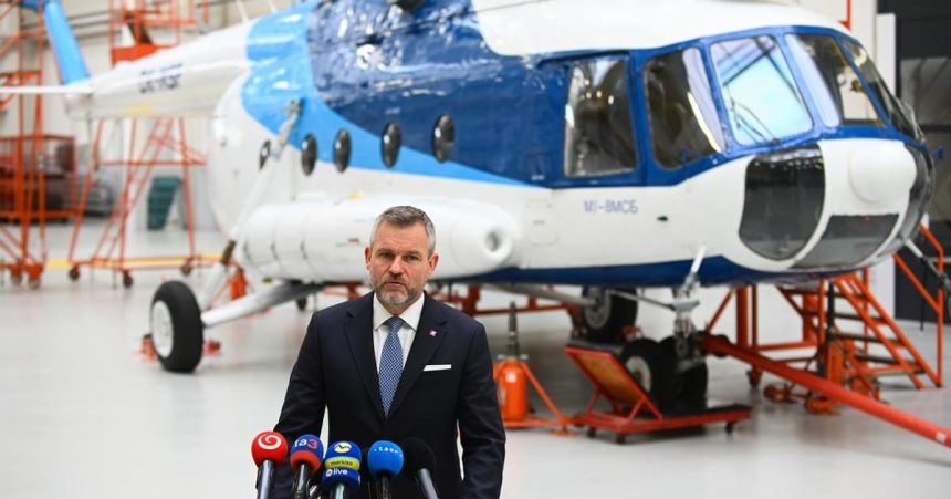 Pellegrini v Trencine Slovensko je lidrom NATO v oblasti odstranenia vybusnych systemov