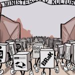 karikatura dna ministerstvo kultury