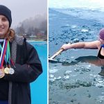 ladova voda vas ohromi je to aj skUska charakteru hovoria prievidzanky o zimnom plavani