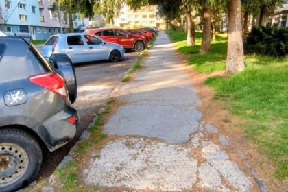 Mesto zacina obnovu ulic na dvoch sidliskach pribudnu parkovacie miesta aj zelen