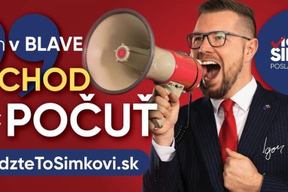 Poslanec Hlasu vyuziva na svoju kampan klientske centra ktore patri pod Sutaja Estok