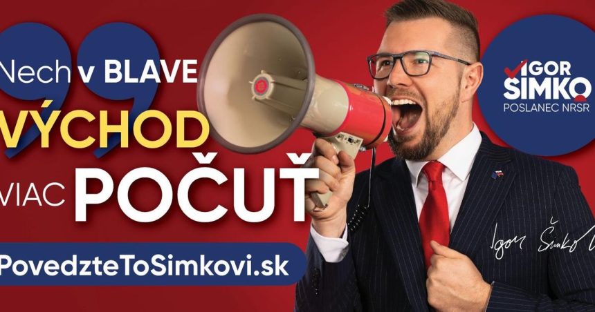 Poslanec Hlasu vyuziva na svoju kampan klientske centra ktore patri pod Sutaja Estok