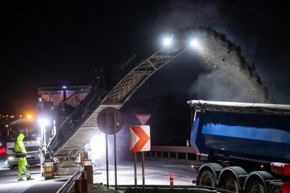 Na kritickej kriovatke pri Nitre sa dokonuj prce Nasadili desiatky lud a strojov