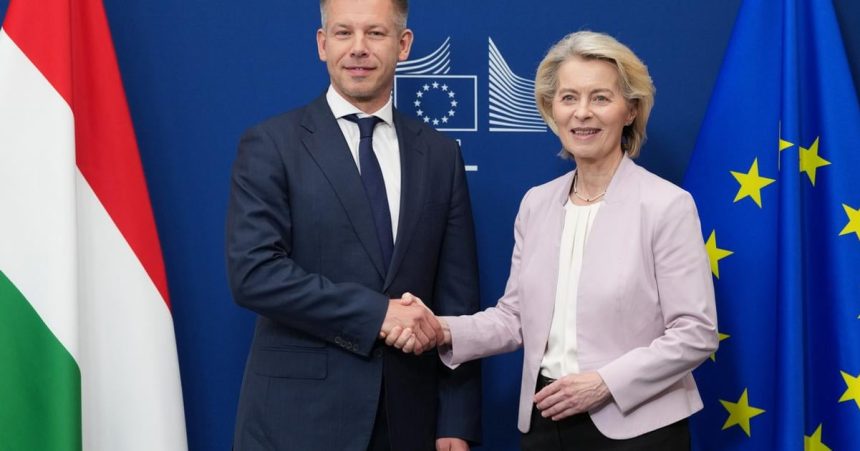 Novy madarsky premier bol prijaty predsednickou eurokomisie von der Leyenovou