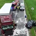 V okrese Svidnik sa zrazilo osobne auto s nakladnym autom Zranili sa tri osoby