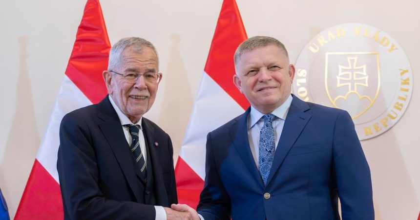 premier fico sa stretol s rakuskim prezidentom van der bellenom
