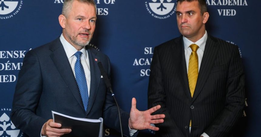 Pellegrinimu nadala chyba vizia pre Slovensko Kritizoval cinnost parlamentu