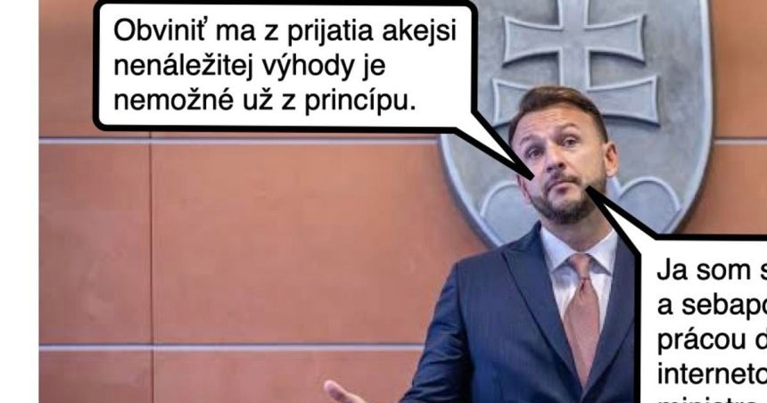 Cynicka obluda Absurdne obvinenie