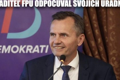 Cynicka obluda Galko s vysnivaneou trafikou