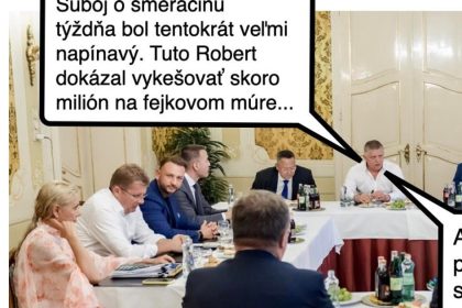 Cynicka obluda Smeracina tyzdna tentoraz s remizou