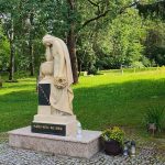 Socha poskoden poziarom na zilinskom cintorine je op v plnej krase