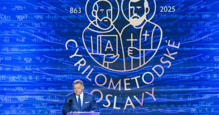cyrilometodske oslavy huliak nepride drucker sa nepytal kalinak vytiahol peceneho byka