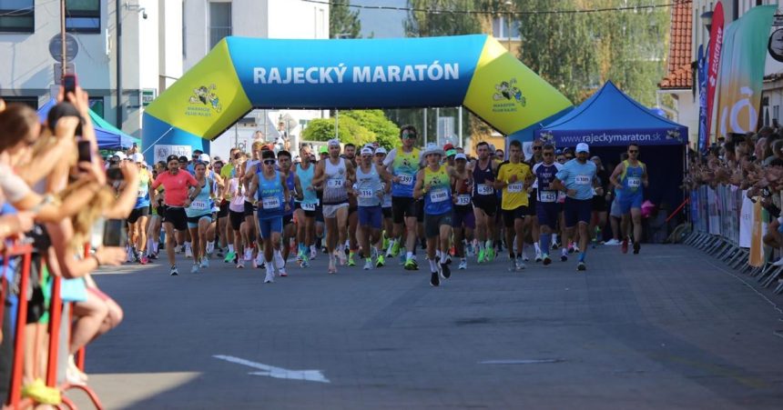 Bezal aj legendarny Zdeno Chara Rajeckeho maratonu sa zucastnili stovky pretekarov