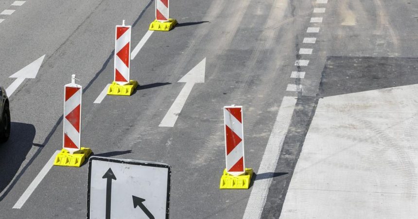 Uzavretie vyjazdu z Karlovej Vsi na most Lanfranconi